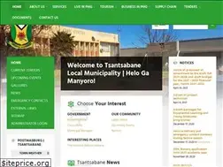 Sites similar to tsantsabane.gov.za