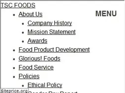 Sites similar to tscfoods.com