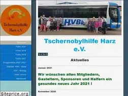 Sites similar to tschernobylhilfe-harz.de