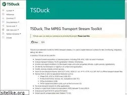 Sites similar to tsduck.github.io