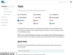 Sites similar to tsdx.io