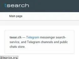 Sites similar to tsear.ch