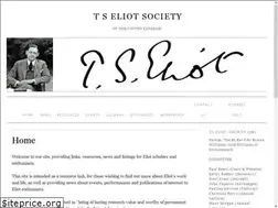 Sites similar to tseliotsociety.uk