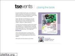 Sites similar to tsevents.com