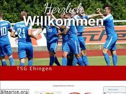 Sites similar to tsg-ehingen-fussball.de
