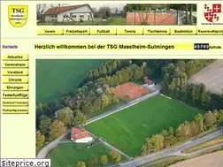 Sites similar to tsg-maselheim-sulmingen.de