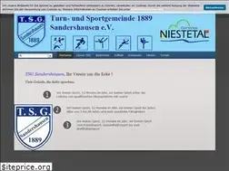 Sites similar to tsg-sandershausen.de