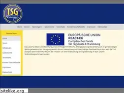 Sites similar to tsg-solingen.de