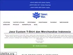 Sites similar to tshirtbar.id