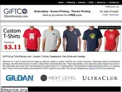 Sites similar to tshirtfactory.com