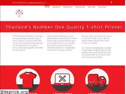 Sites similar to tshirtfactorythailand.com