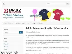 Sites similar to tshirtprinters.co.za
