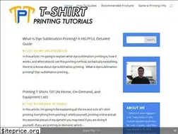 Sites similar to tshirtprintingtutorials.com
