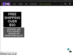 Sites similar to tshirtspecialist.com