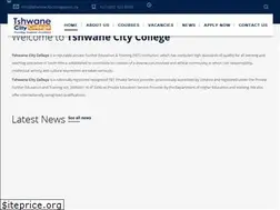 Sites similar to tshwanecitycollegesa.co.za