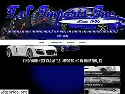Sites similar to tsimportshouston.com