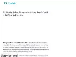 Sites similar to tsmodelschools.in