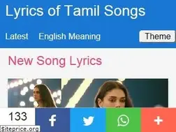 Sites similar to tsonglyrics.net