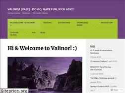 Sites similar to tsovalinor.wordpress.com