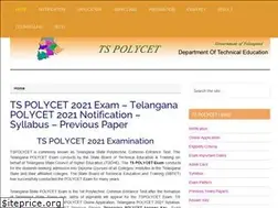 Sites similar to tspolycetexam.in