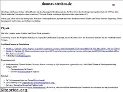 Sites similar to tstrohm.de