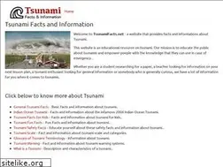 Sites similar to tsunamifacts.net