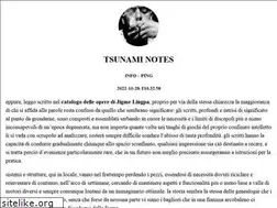 Sites similar to tsunaminotes.org