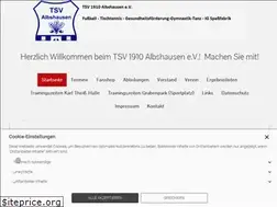 Sites similar to tsv-albshausen.de