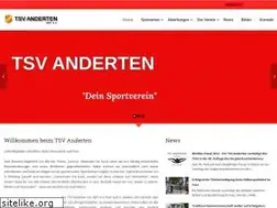 Sites similar to tsv-anderten.de