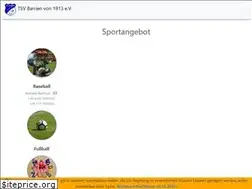 Sites similar to tsv-barrien.de