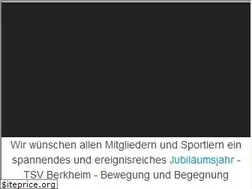 Sites similar to tsv-berkheim.de
