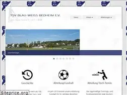 Sites similar to tsv-blau-weiss-bedheim.de