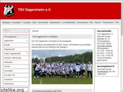 Sites similar to tsv-dagersheim.de