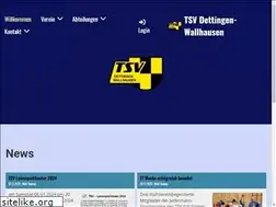Sites similar to tsv-dettingen-wallhausen.de