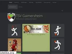 Sites similar to tsv-gaimersheim.de