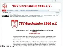 Sites similar to tsv-gerchsheim.de