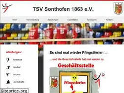Sites similar to tsv-sonthofen.de