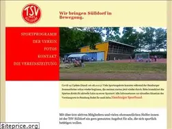 Sites similar to tsv-suelldorf.de