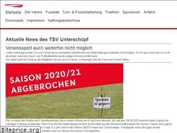 Sites similar to tsv-unterschuepf.de