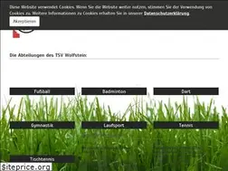 Sites similar to tsv-wolfstein.de