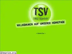 Sites similar to tsv1860-roemhild.de