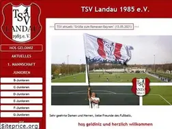 Sites similar to tsv1985landau.de