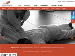 Sites similar to tsvbadboll.de