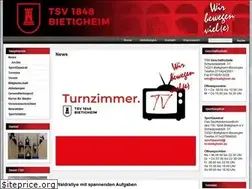 Sites similar to tsvbietigheim.de
