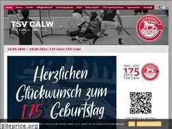 Sites similar to tsvcalw.de