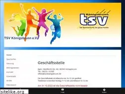 Sites similar to tsvkoenigsbrunn.de