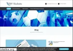Sites similar to tsvkuecknitz.de