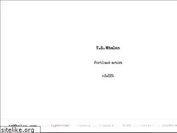 Sites similar to tswhalen.com
