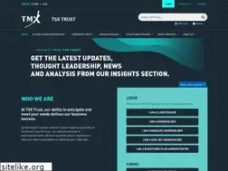 Sites similar to tsxtrust.com