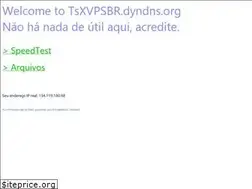 Sites similar to tsxvpsbr.dyndns.org